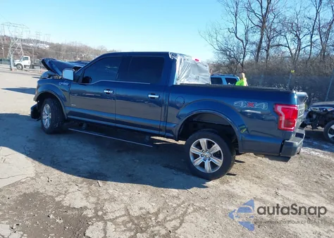 2016 Ford F-150 Platinum из США, поврежденный, VIN 1FTEW1EG8GFA19273